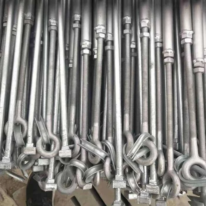 Steel Hot Dip Galvanizzat Ground Waqfien Rod