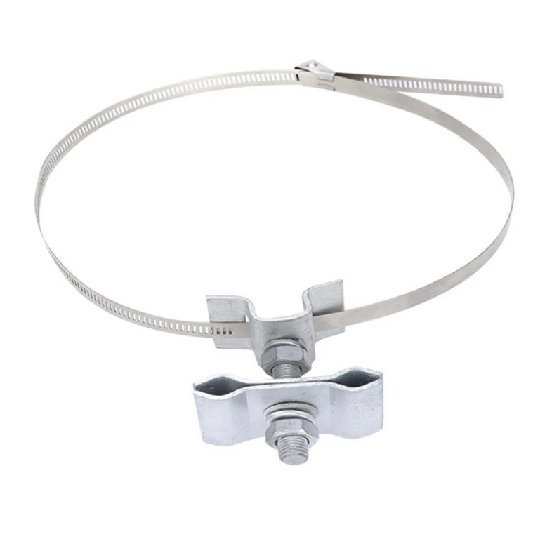 Down Lead Clamp Bil-Arblu Għall-ADSS Cable