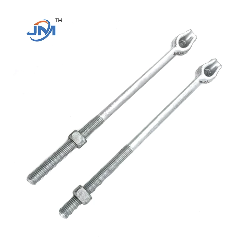 Forged Single Eyelet Anchor Rod Arblu U Ħardwer tal-Wajer