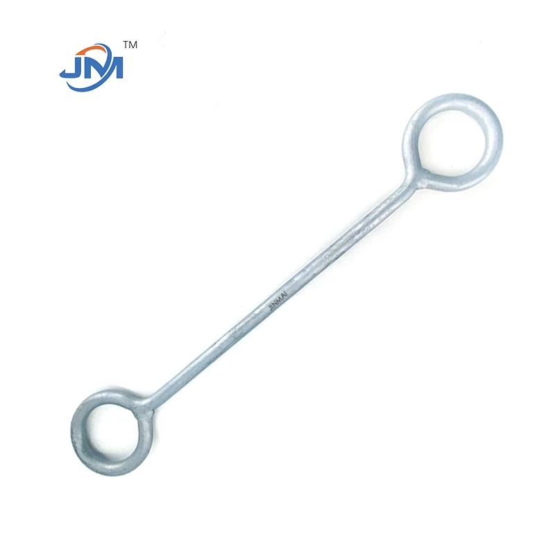 Hot Dip galvanizzat Double End Welding Eye Ring Estensjoni Rod