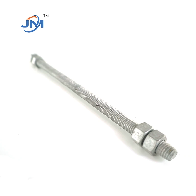 Hot Dip galvanizzat Boltijiet sħiħ Thread