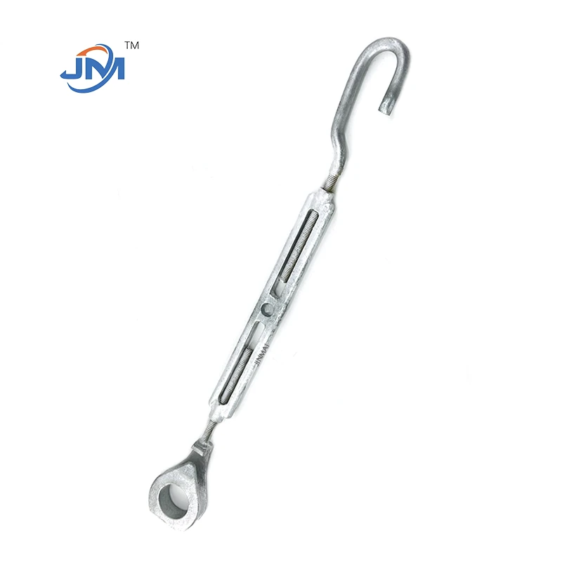 Hot-dip Galvanized Open Body Turnbuckle Bolts