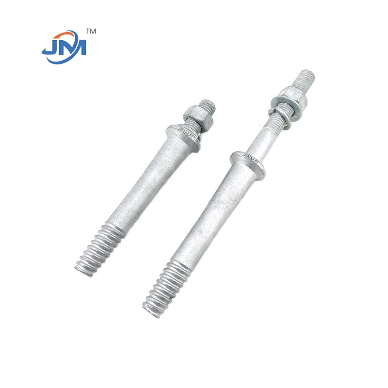 Hot-Dip Galvanizing Steel Pin/Insulator Spindle