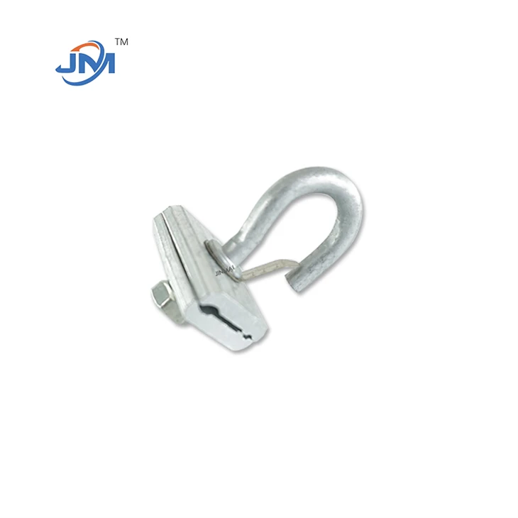 FTTH span clamp fibra ganċ bracket ganċ-tip Wire Clamp/Splint