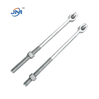 Forged Single Eyelet Anchor Rod Arblu U Ħardwer tal-Wajer