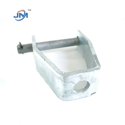 Sekondarja Clevis Bracket Hot DIP Galvanizzat Pole Line Hardware