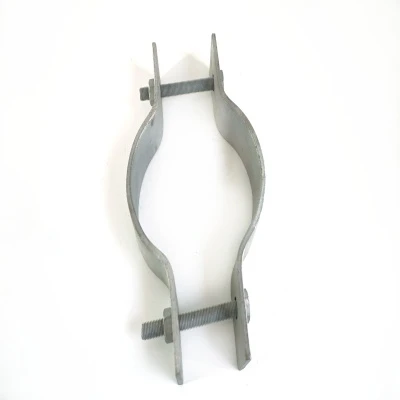 Hot DIP Pole Band Azzar galvanizzat Ċ Stand Mounting Clamps Azzar